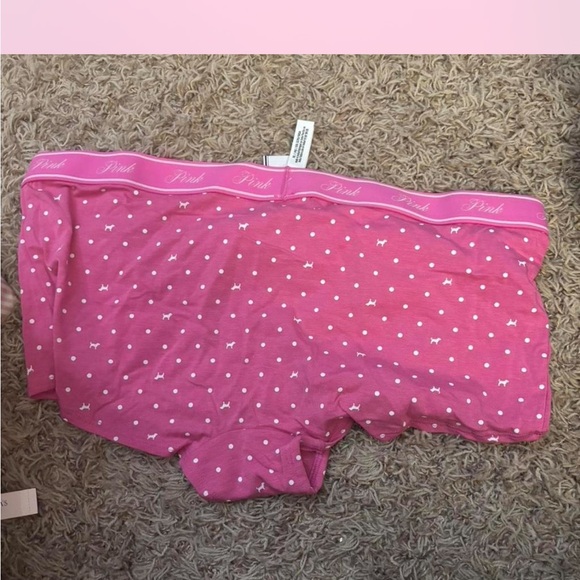 PINK Victoria's Secret Pink Polka Dot Kids Bottoms - Picture 2 of 3